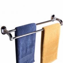 莱尔诗丹（larsd） 8136 五金卫浴挂件毛巾双杆50cm毛巾架