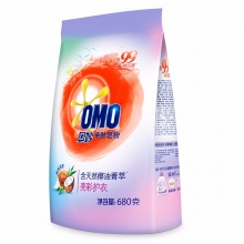 奥妙（OMO） 亲肤皂粉680g/袋 低泡洗衣粉 含椰油菁粹手洗机洗两用 亮彩护衣