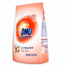 奥妙（OMO） 亲肤皂粉680g/袋 低泡洗衣粉 含椰油菁粹手洗机洗两用 柔软温和