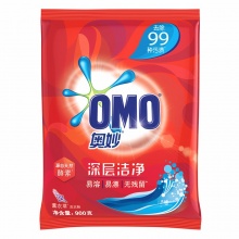 奥妙（OMO） 洗衣粉900g 含酵素手洗机洗两用 深层洁净