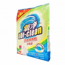 氧净（[O]-clean） 氧净 浓缩型洗衣氧颗粒 600g （浓缩型去渍洗衣粉）