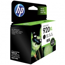 惠普（HP）CD975AA 920XL 墨盒 超高容 黑色_