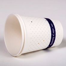 百草园(bicoy)一次性纸杯加厚 环保纸杯子9盎司100只装(上品纸杯)