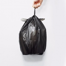 佳能（Glad）加厚 垃圾袋 清洁袋 波浪口型 大号 FTB7*2组 加 美国进品 含皂钢丝球 10支