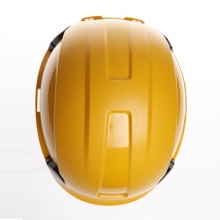 成楷科技CK-Tech高强度绝缘透气安全帽建筑工地工程领导骑行攀岩头盔 黄色