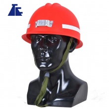 唐丰-工矿ABS安全帽帽矿业矿帽头灯安全帽劳保帽防砸透气帽 红色