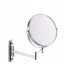 摩恩（MOEN）卫浴挂件 折臂浴室化妆镜 浴室美容镜 伸缩镜 ACC0415