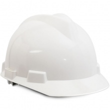 厚创ABS直边安全帽工地施工领导建筑工程安全头盔防砸劳保帽子快速印字 蓝色 ABS材质