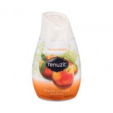 蕊风Renuzit98%天然固体空气清新剂去味除臭芳香剂198g水蜜桃味
