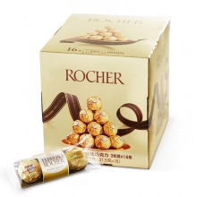Ferrero Rocher费列罗榛果威化糖果巧克力礼盒48粒600g