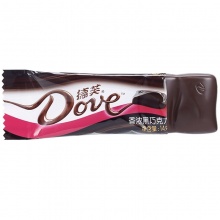 德芙（Dove）香浓黑巧克力糖果巧克力休闲零食252g