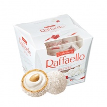 Ferrero Raffaello费列罗拉斐尔椰蓉扁桃仁糖果巧克力礼盒15粒150g