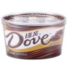 德芙（Dove） 丝滑牛奶巧克力 252g