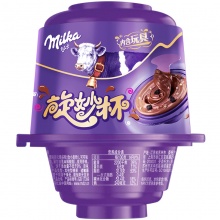 妙卡（MILKA）旋妙杯 含奥利奥饼干碎及脆谷粒可可酱糖果巧克力 零食+玩具 20g