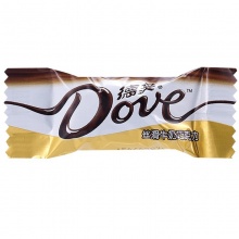 德芙Dove丝滑牛奶巧克力 糖果巧克力 84g 袋装