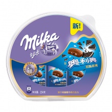 妙卡（MILKA）榛仁融情牛奶巧克力 碗装糖果零食 234g