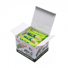 锦大 Maxbar5 椰奶夹心椰蓉巧克力棒 休闲零食糖果巧克力 盒装420g（35g*12根）