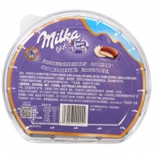 妙卡（MILKA）醇乳夹心融情牛奶巧克力 碗装糖果零食 243g