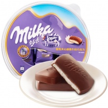 妙卡（MILKA）醇乳夹心融情牛奶巧克力 碗装糖果零食 243g