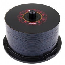 啄木鸟 CD-R 52速 700M 黑胶青花瓷系列 桶装 50片 刻录盘