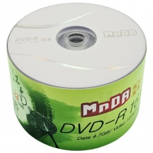 铭大金碟（MNDA）DVD-R光盘/刻录盘 江南水乡系列 16速4.7G 塑封装50片 空白光盘