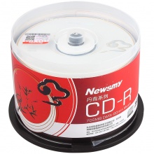 纽曼（Newsmy）CD-R光盘/刻录盘 丹青系列 52速700M 桶装50片