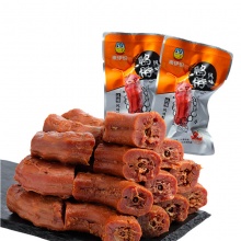 来伊份 肉干肉脯 特产小吃 鸭肉食品 分享装 独立包装 风味鸭脖278g/袋