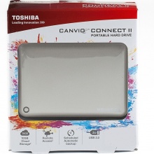 东芝（TOSHIBA）V8 CANVIO高端系列 2.5英寸 移动硬盘（USB3.0）500G（尊贵金）