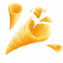 奇多（Cheetos）零食 休闲食品 妙脆角魔力炭烧味（玉米角）65g 百事食品