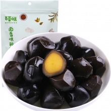 百草味 零食小吃 卤味铁蛋 卤香鹌鹑蛋128g/袋
