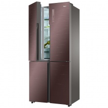 海尔（Haier）BCD-479WDEY十字对开门冰箱 479升 双变频 风冷无霜 干湿分储钢化玻璃 双系统 冷藏变温