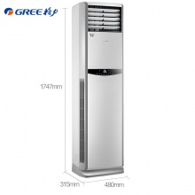 格力 （GREE） 2匹 定频冷暖 京炫 立柜式空调 白色 KFR-50LW/(505891)NhAbD-3