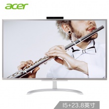 宏碁(Acer) 蜂鸟C24-700S 23.8英寸轻薄一体机台式电脑（i5-7200U 8G 1T R5 2G独显 win10 键鼠 全高清)