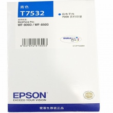 爱普生（EPSON）T7534 墨盒 黄色(适用WF-6093/6593/8093/8593机型)_
