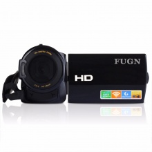 富京（FUGN）HD-F910 高清2400万像素无线夜视红外 DV摄像机 黑色