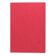 传美 A4 210G 大红色 封面 云彩纸 100张/包 单包装