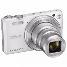 尼康 COOLPIX S7000 轻便型数码相机 20倍变焦 白色