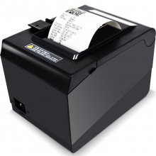 爱宝（Aibao）A-8007 厨房热敏小票打印机(黑色)票据打印80mm宽度 USB+串口+网口