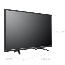 模卡（MOOKA）32A3 32英寸流媒体纤薄窄边框高清LED液晶电视