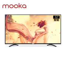 模卡（MOOKA）32A6M 32英寸智能网络WiFi高清LED液晶平板电视 黑色