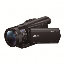 索尼（SONY）FDR-AX100E数码摄像机（配64G卡+索尼原装包+原装fv100电池+三脚架+延长一年保修）