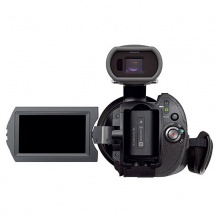 索尼（SONY）数码摄像机NEX-VG30EH（E PZ18-200mm） 可更换镜头（三脚架S-324+原装FV100电池+64G+相机包+清洁套+延长两年保修）