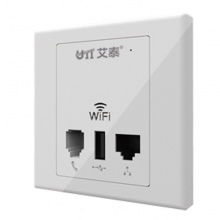 艾泰（UTT）WA505N 300M 室内入墙式无线AP （WIFI接入点/集中式管理/负载均衡）