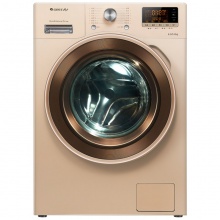 晶弘（KINGHOME）XQG80-DWB1401Ab1 洗衣机 滚筒 洗烘一体 变频 8公斤（金色）_