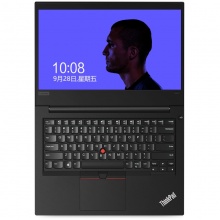 联想 ThinkPad E系列笔记本电脑 E485-20KU000HCD R7-2700u/8G/256G/APU/Win10  黑色