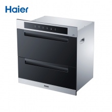 海尔（Haier）ZQD100F-20 小型嵌入式厨房碗柜 光波巴氏消毒 100L