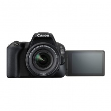 佳能（Canon）EOS 200D 迷你单反套机（EF-S18-55mm f/4-5.6 IS STM）黑色(闪迪32G 80MB/S高速内存卡+佳能原装相机包+读卡器)