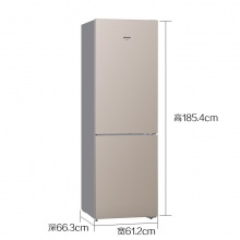 西门子（SIEMENS）BCD-321W(KG33NV23EC) 双门冰箱 大容量321L 风冷无霜 电脑控温 LED内显（浅金色）_