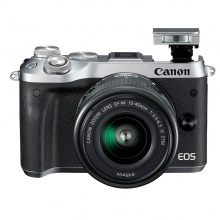 佳能（Canon）EOS M6（18-150mm）数码微单 单镜头套装 约2420万像素（含64G内存卡，相机包，三角架）