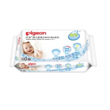 贝亲(Pigeon) PL191 婴儿柔湿巾 80抽/包 单包装